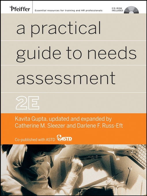 Cover image for A Practical Guide to Needs Assessment